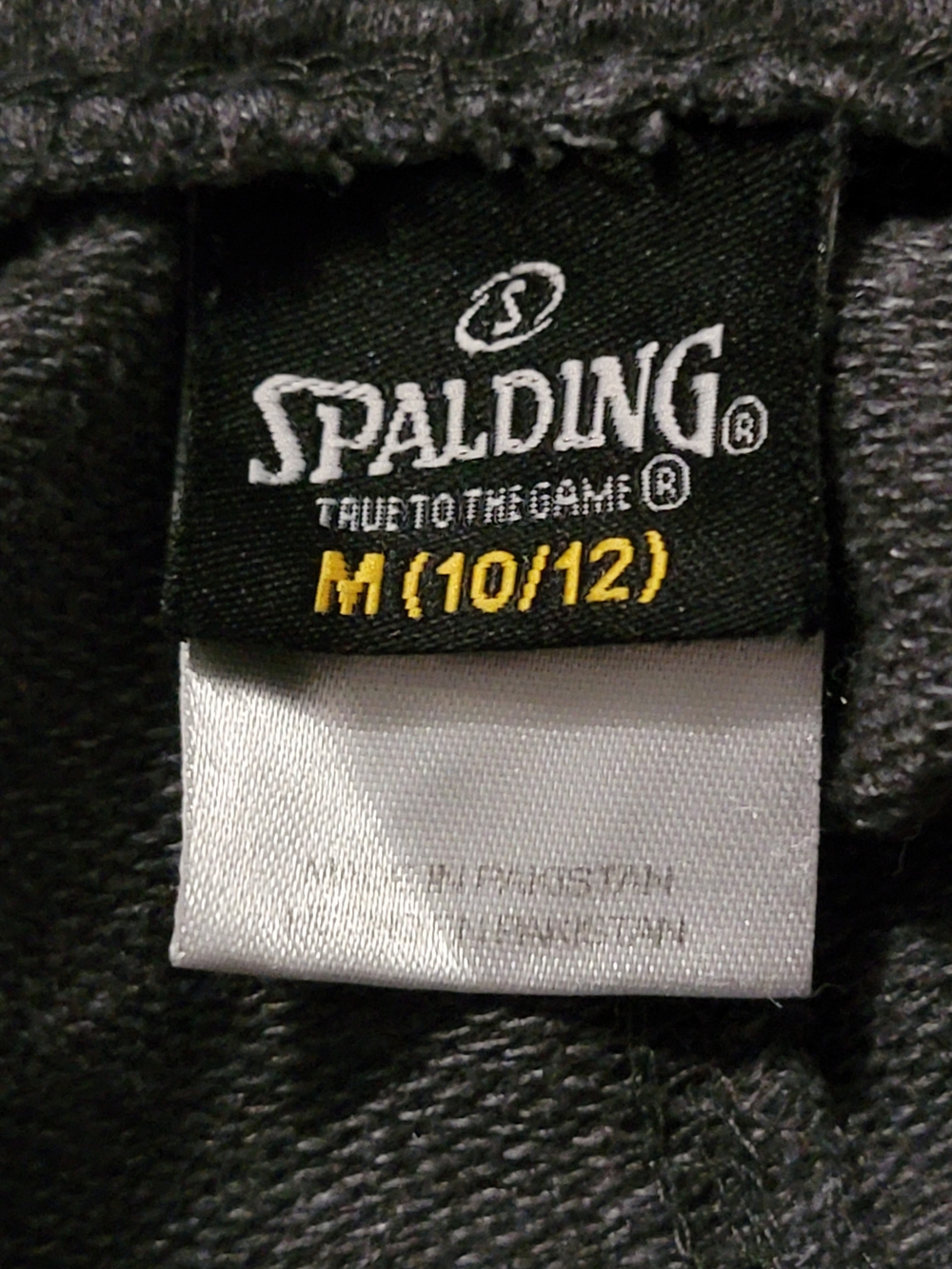 Spalding Boys' Dark Gray Jogger Pants - Picture 4 of 6